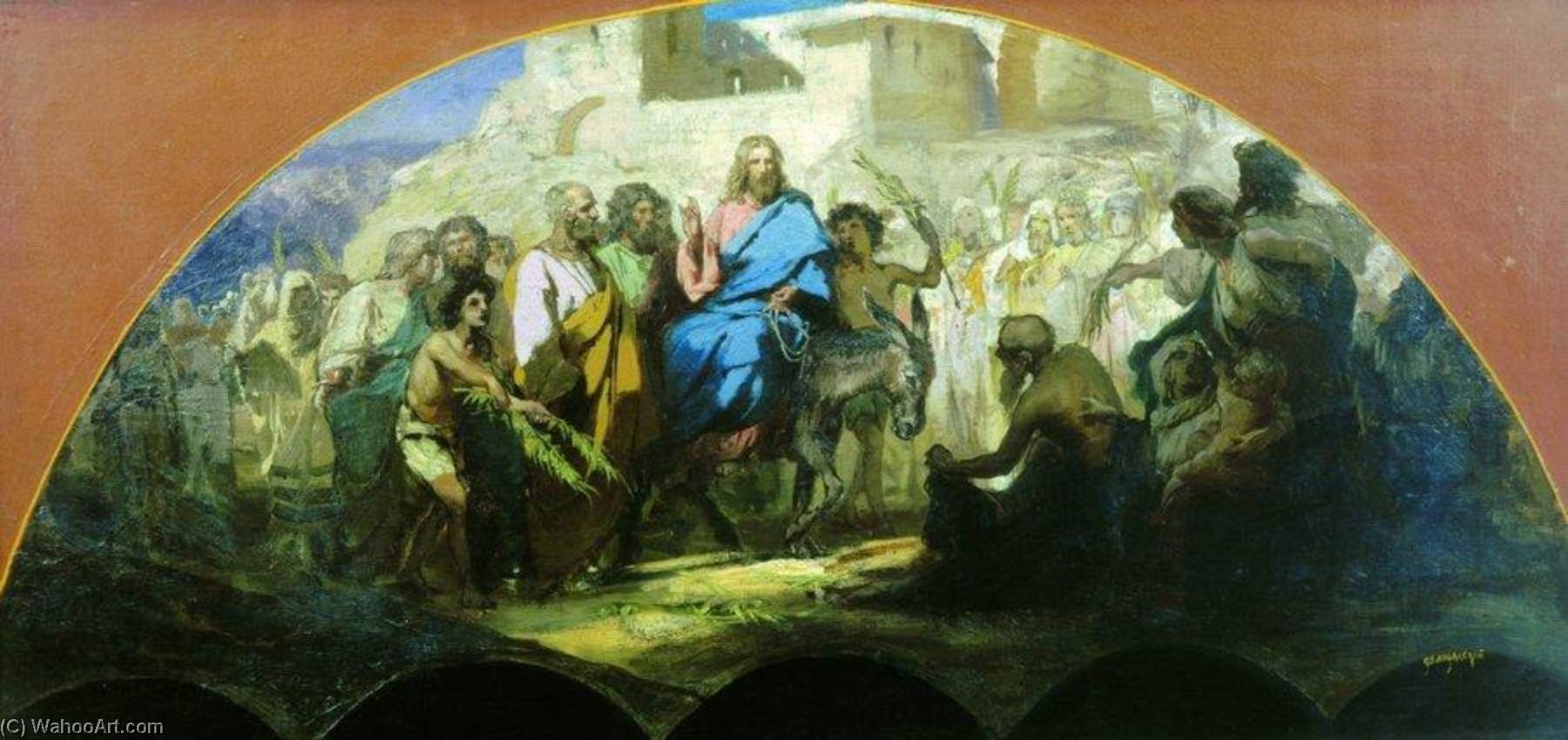 Jesus' Entry Into Jerusalem — Hendryk Siemiradzki