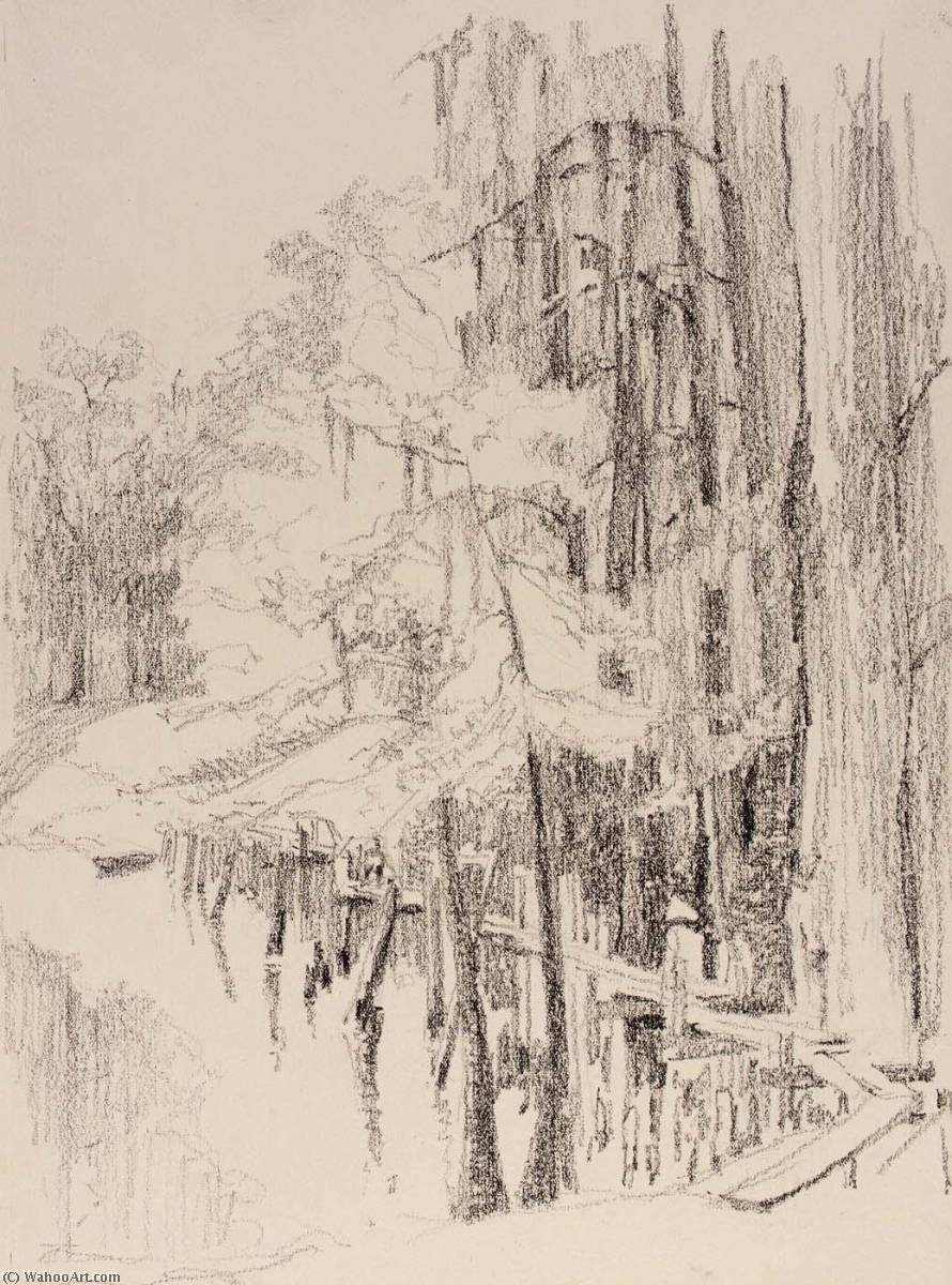 Footbridge — Helen Hyde