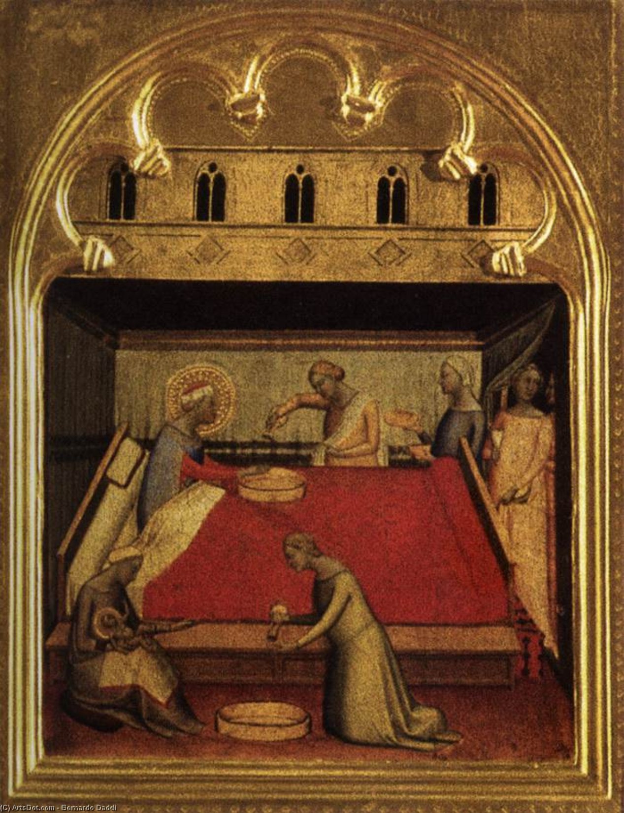 Polyptych Of San Pancrazio: Predella Panel — Bernardo Daddi