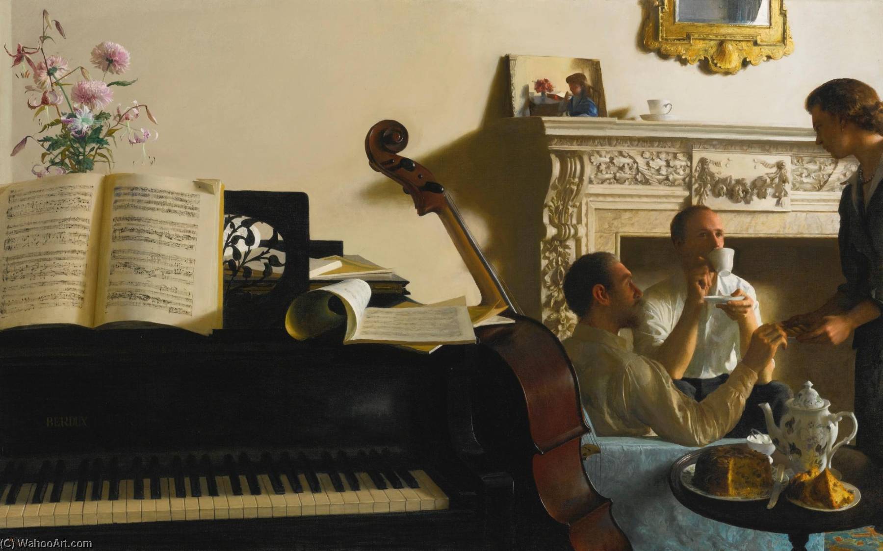 Three Musicians — Joseph Anton Koch