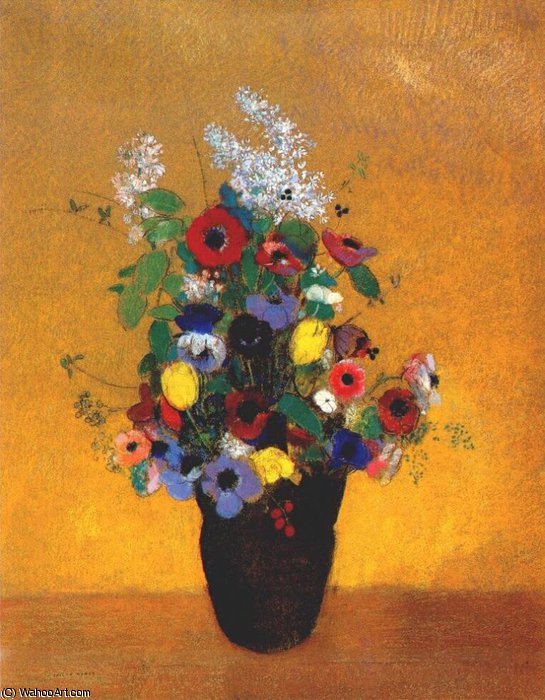 Flowers — Odilon Redon