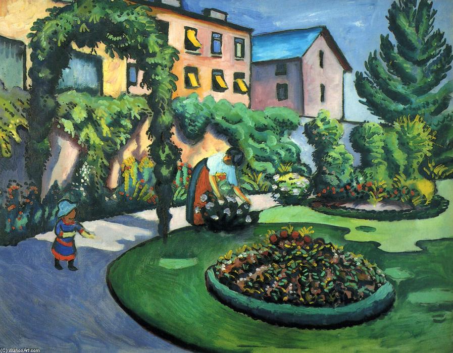 Gartenbild — August Macke