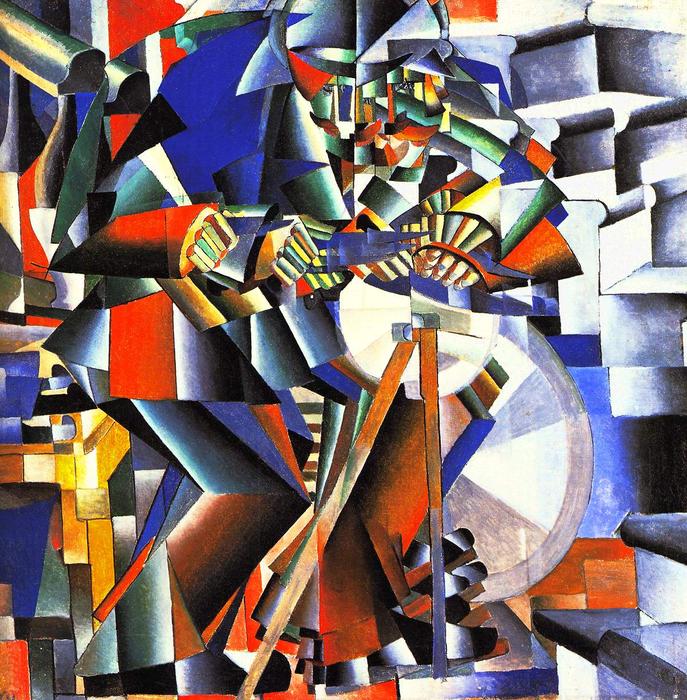 The Knifegrinder — Kazimir Malevich