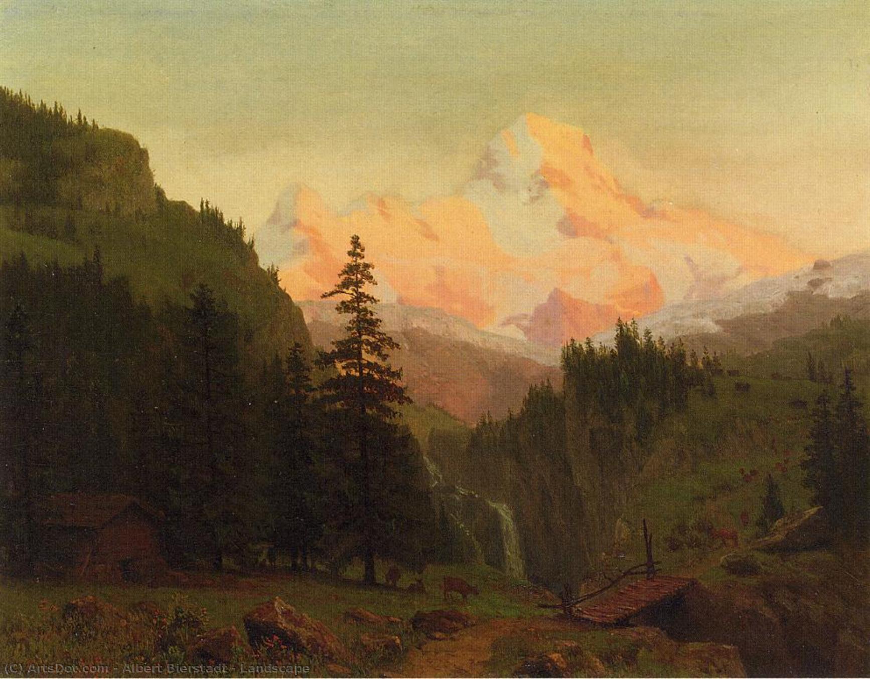 Landscape — Albert Bierstadt