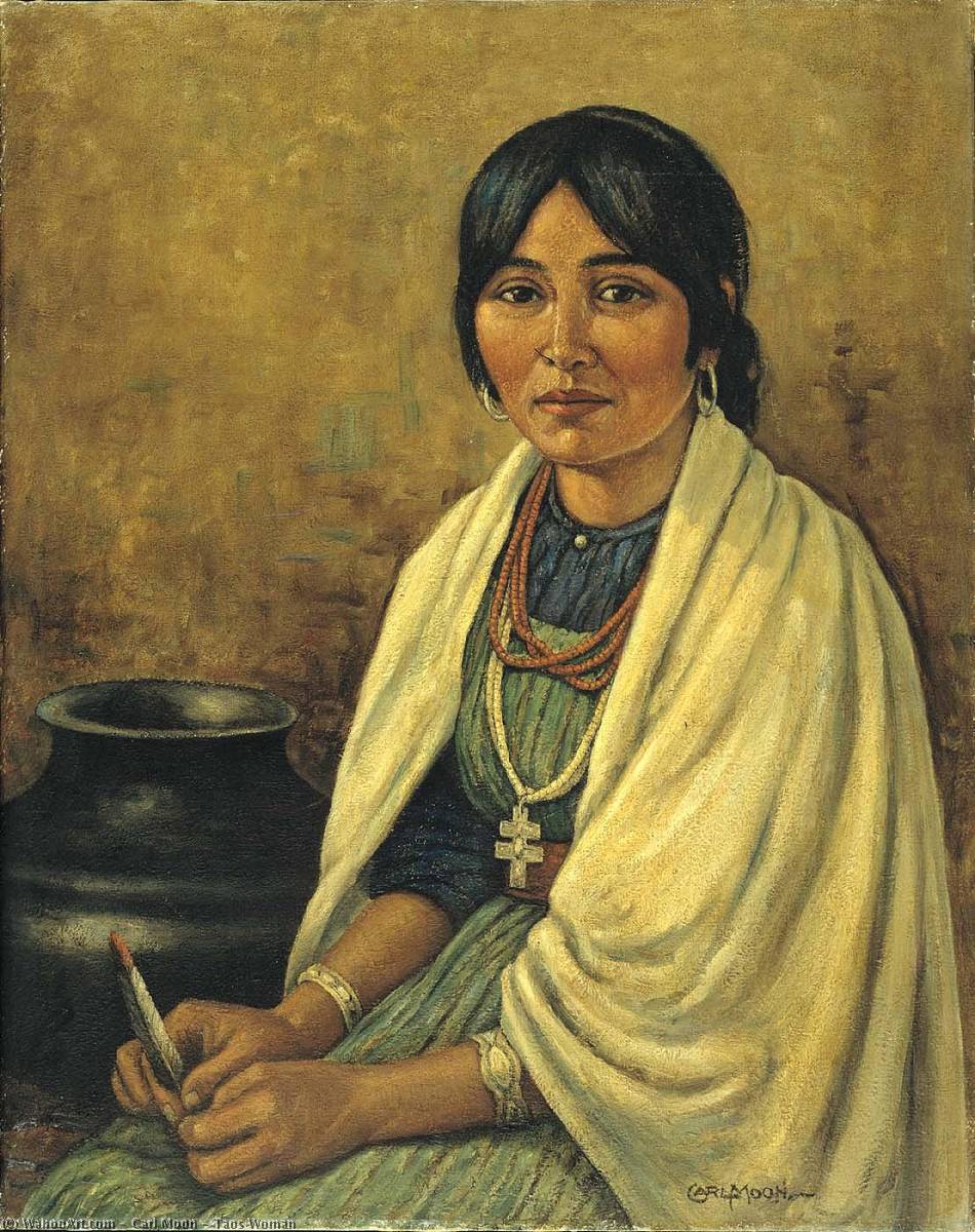 Taos Woman — Carl Moon