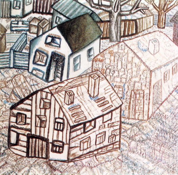 Houses — Pavel Filonov