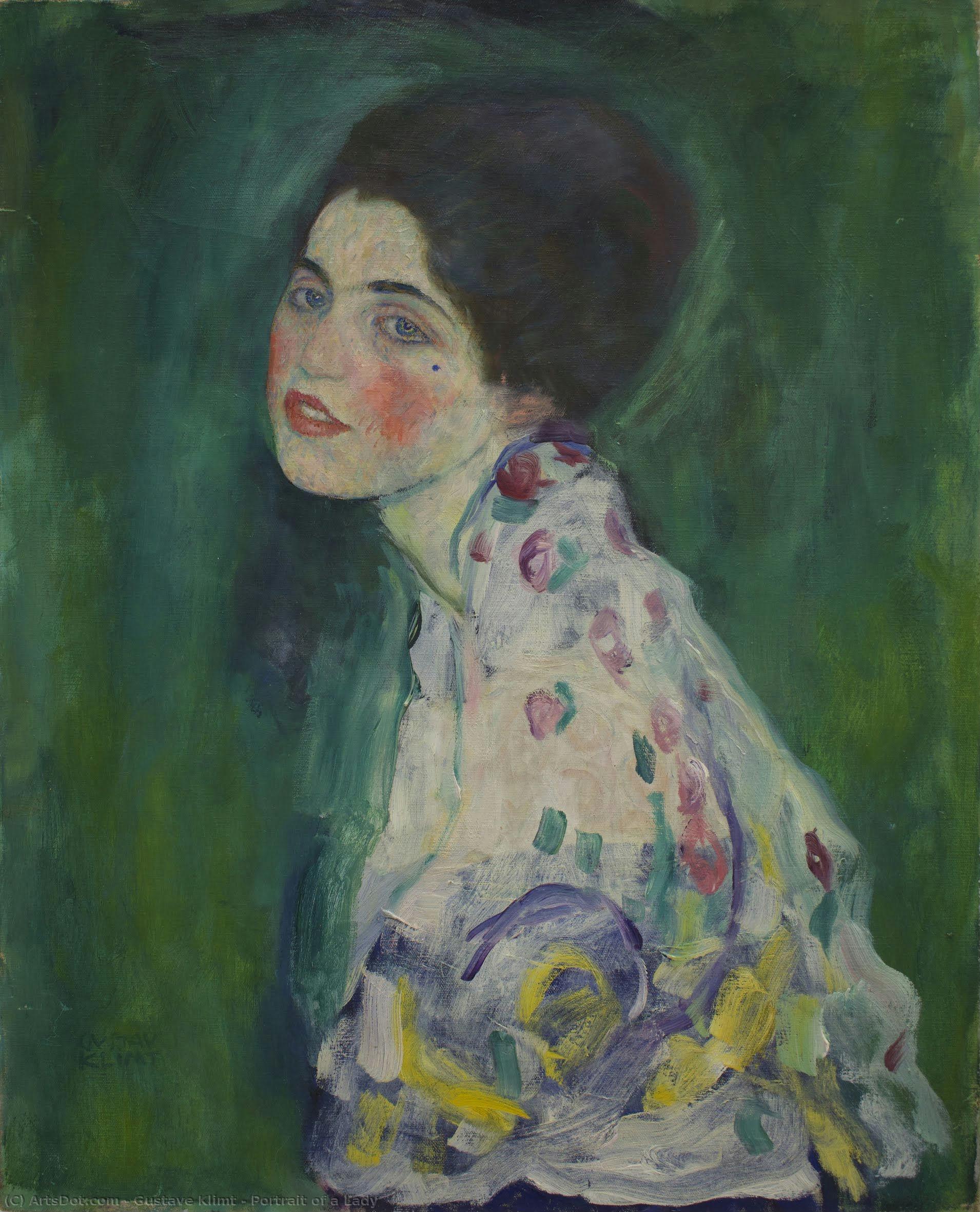 Portrait Of A Lady — Gustav Klimt