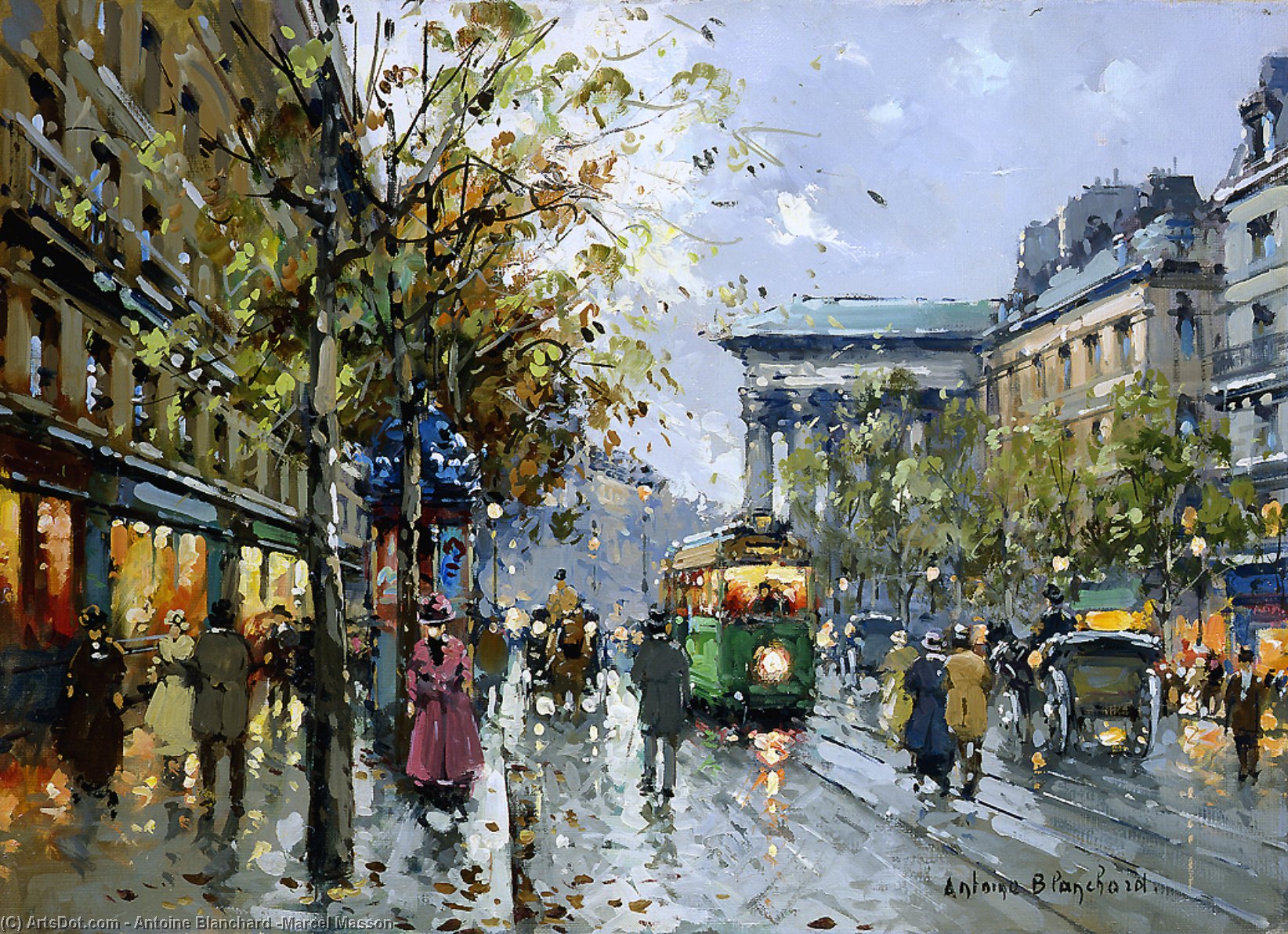 Boulevard De La Madeleine — Antoine Blanchard (marcel Masson)