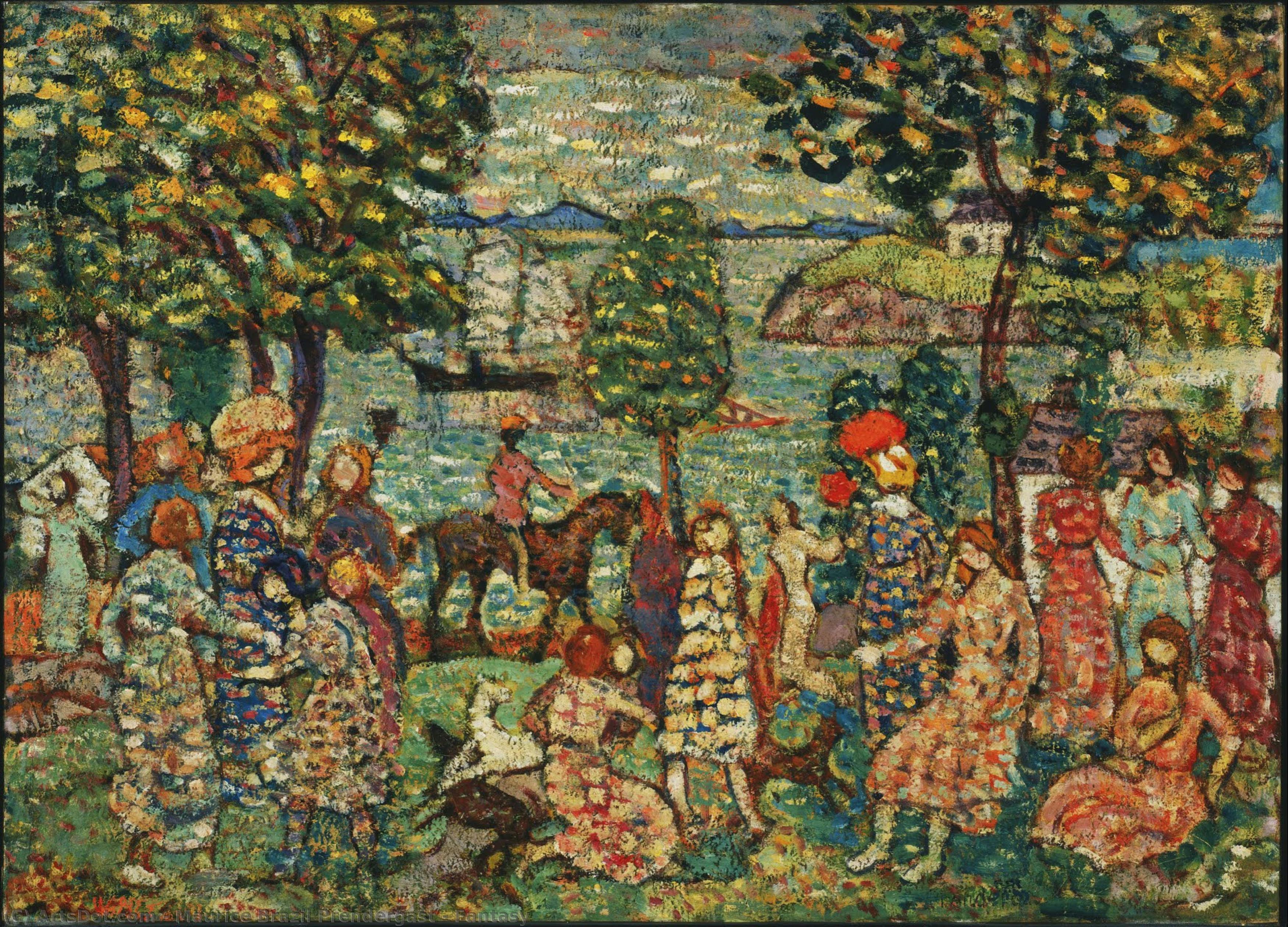 Fantasy — Maurice Brazil Prendergast