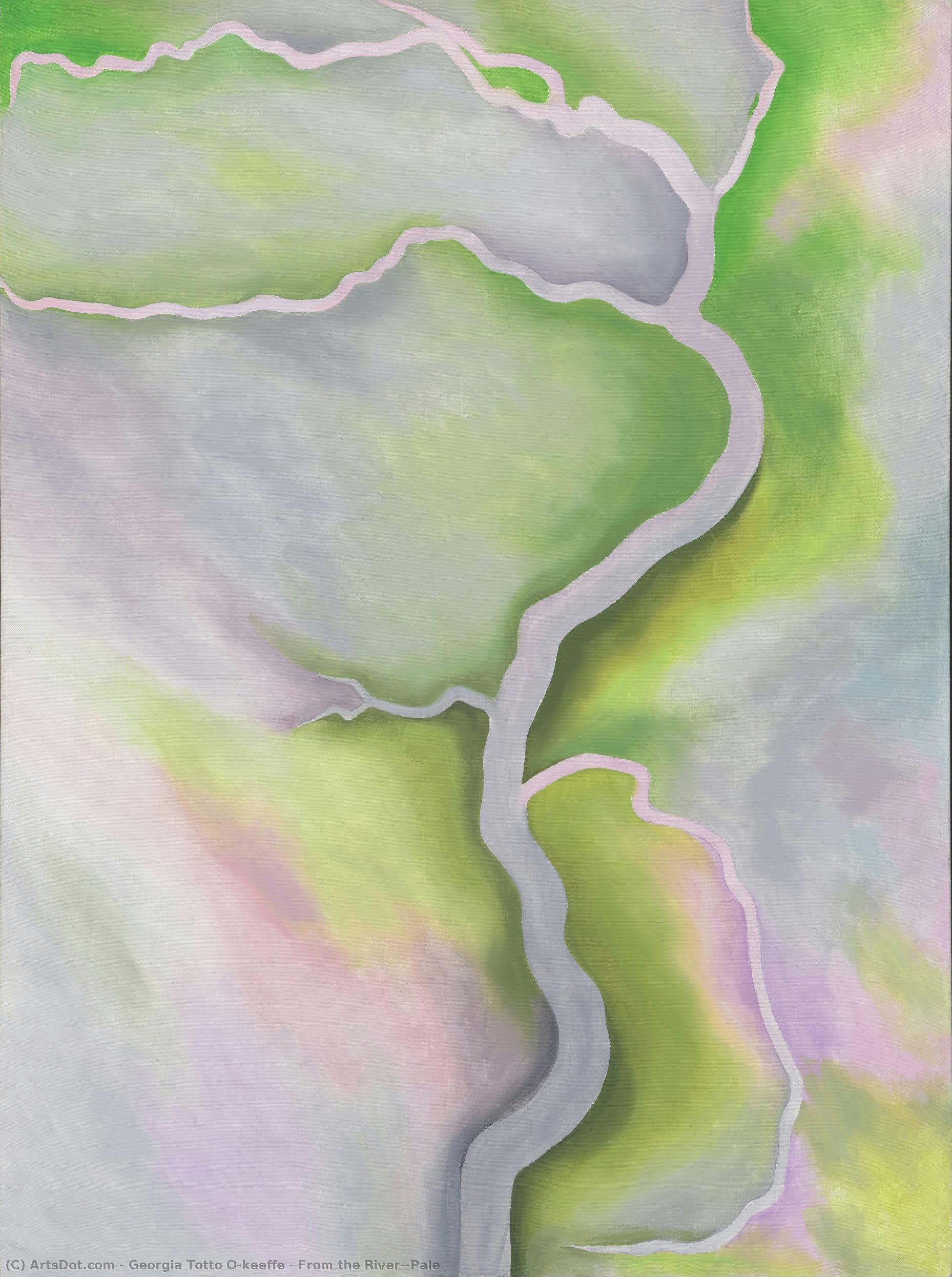 From The River--pale — Georgia O'keeffe