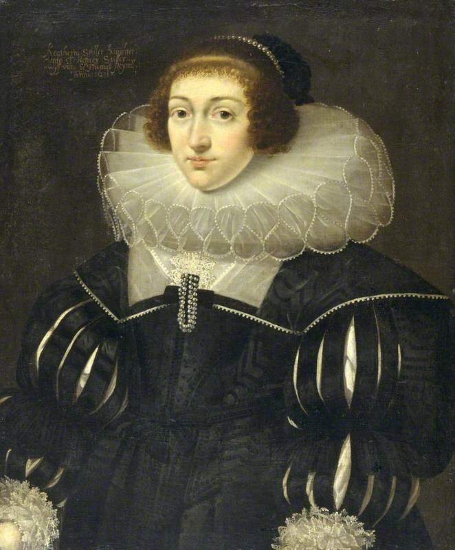 Katheryn Spiller, Lady Reynell — Cornelis Janssens Van Ceulen