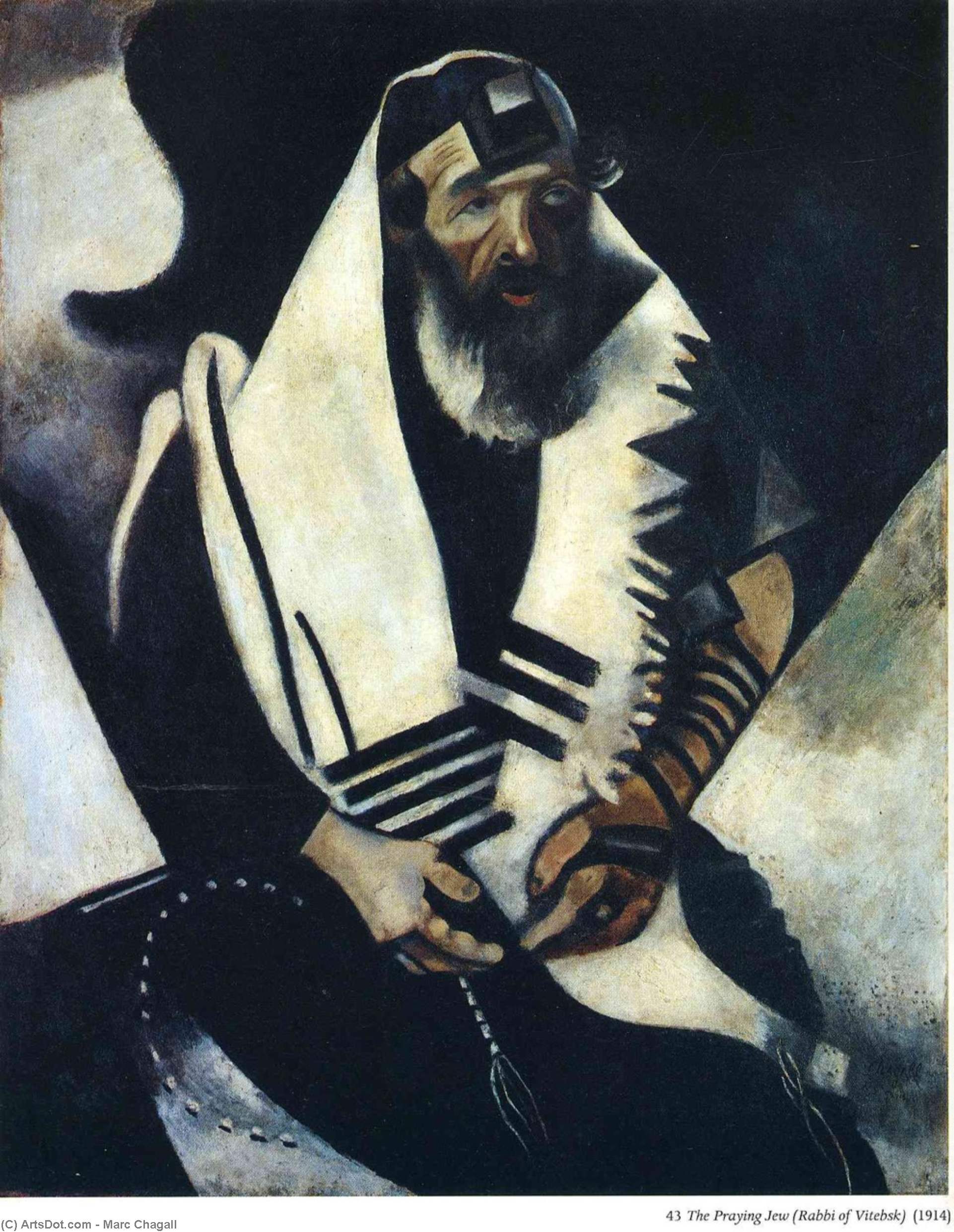 El Rabino De Vitebsk — Marc Chagall