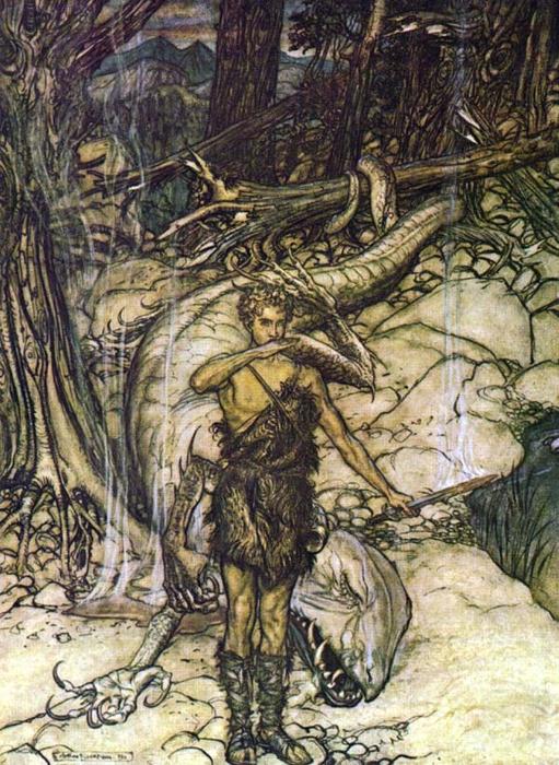 The Ring Of The Nibelung 45 — Arthur Rackham
