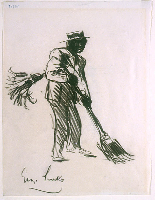 Street Sweeper — George Benjamin Luks