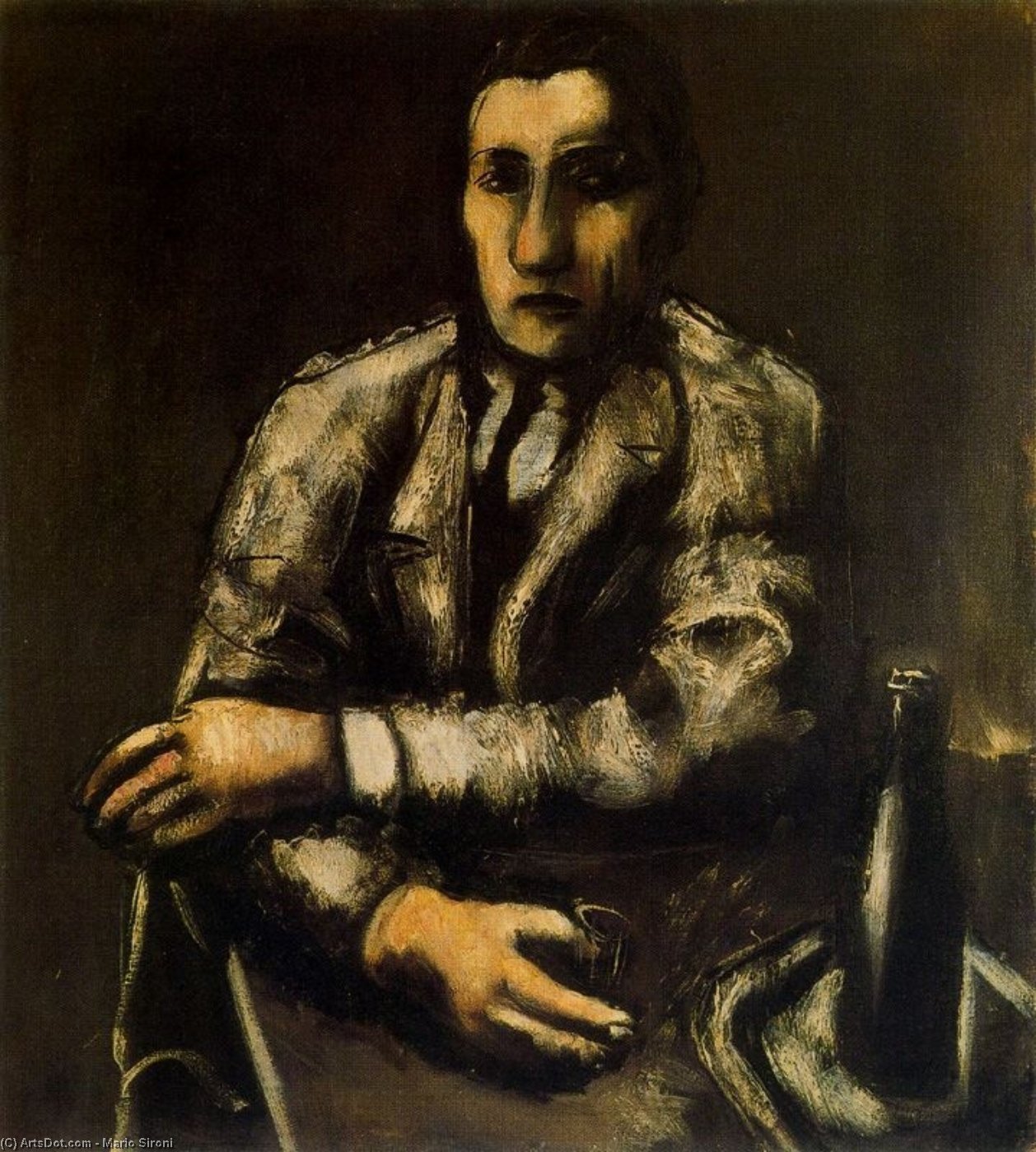 Drinker — Mario Sironi
