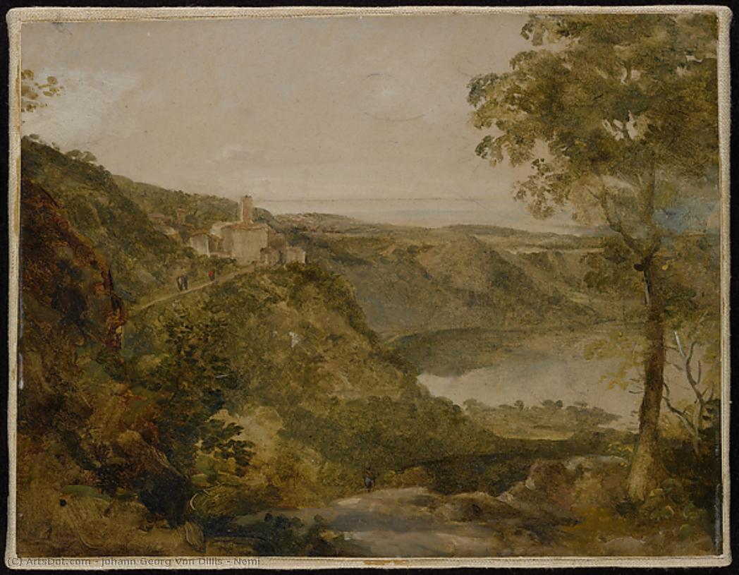 Nemi — Johann Georg Von Dillis