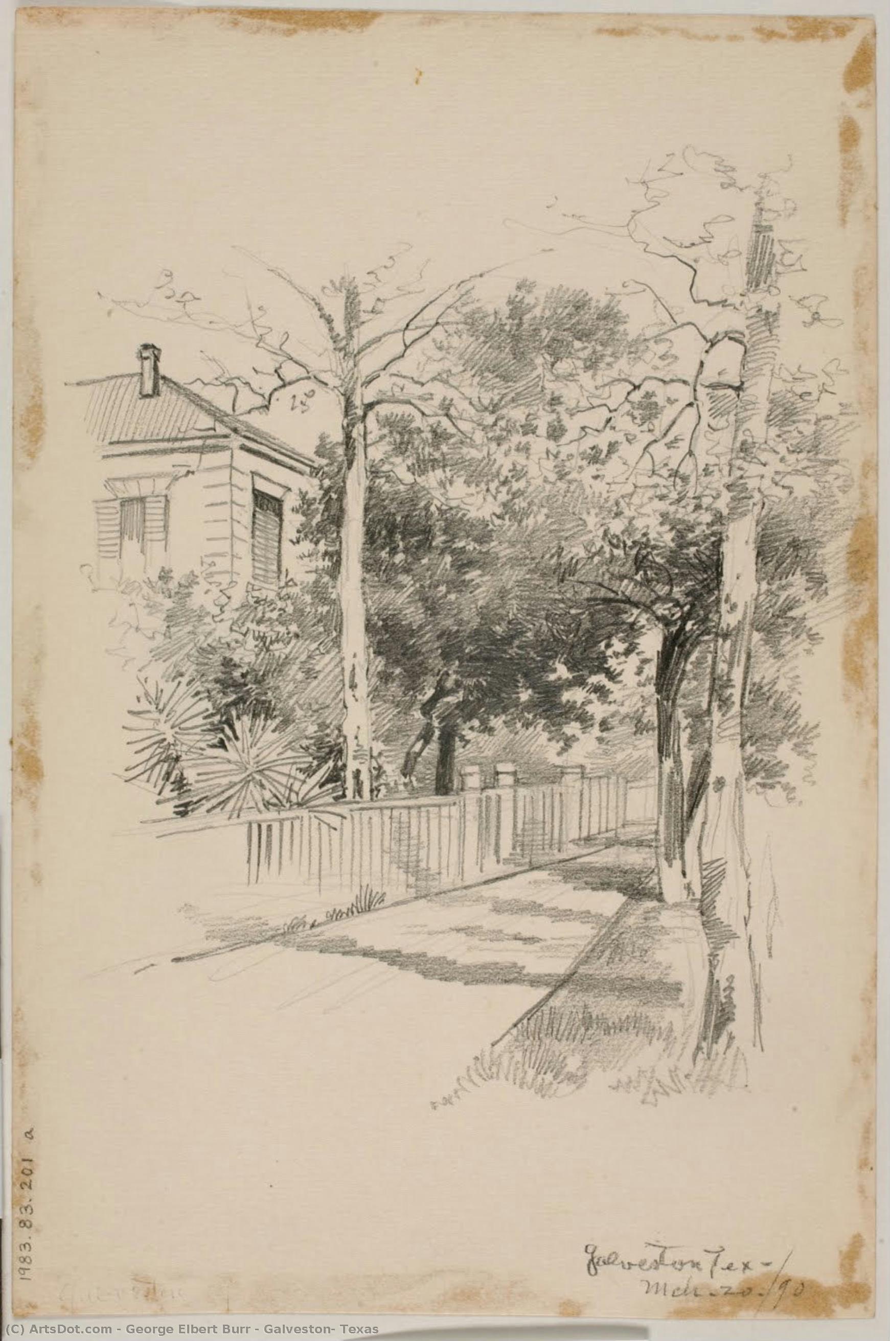 Galveston, Texas — George Elbert Burr