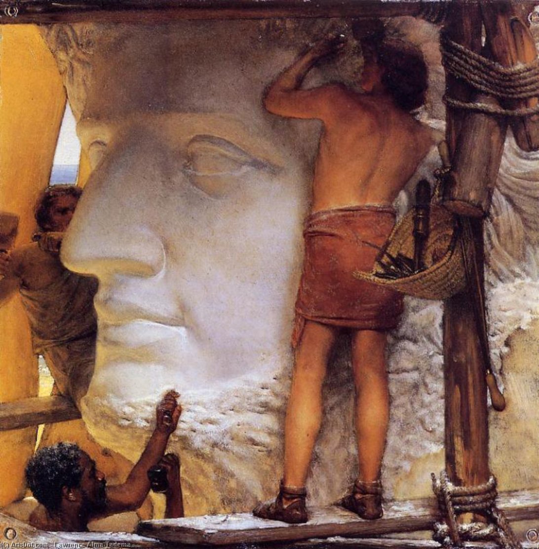 Sculptors In Ancient Rome — Lourens Alma Tadema