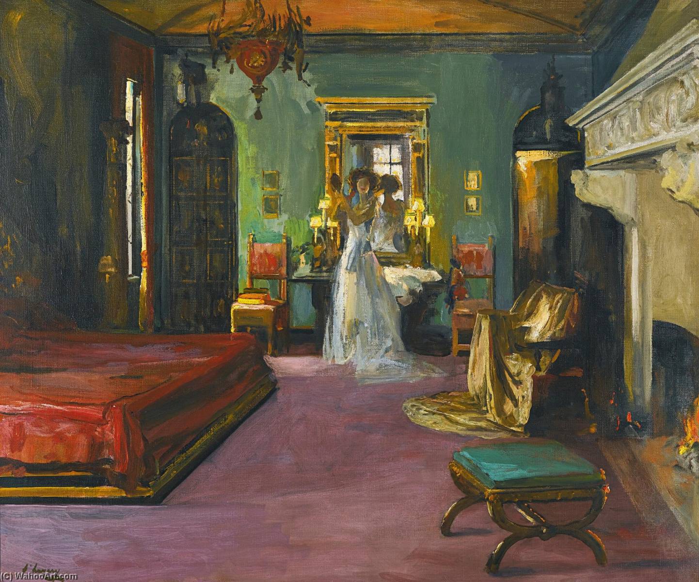 Mrs Rosen's Bedroom — Sir John Lavery