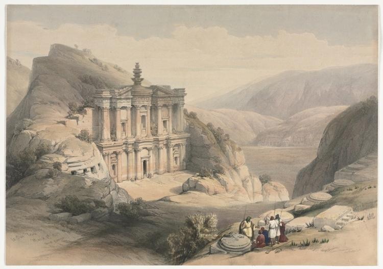 El Deir Petra — David Roberts