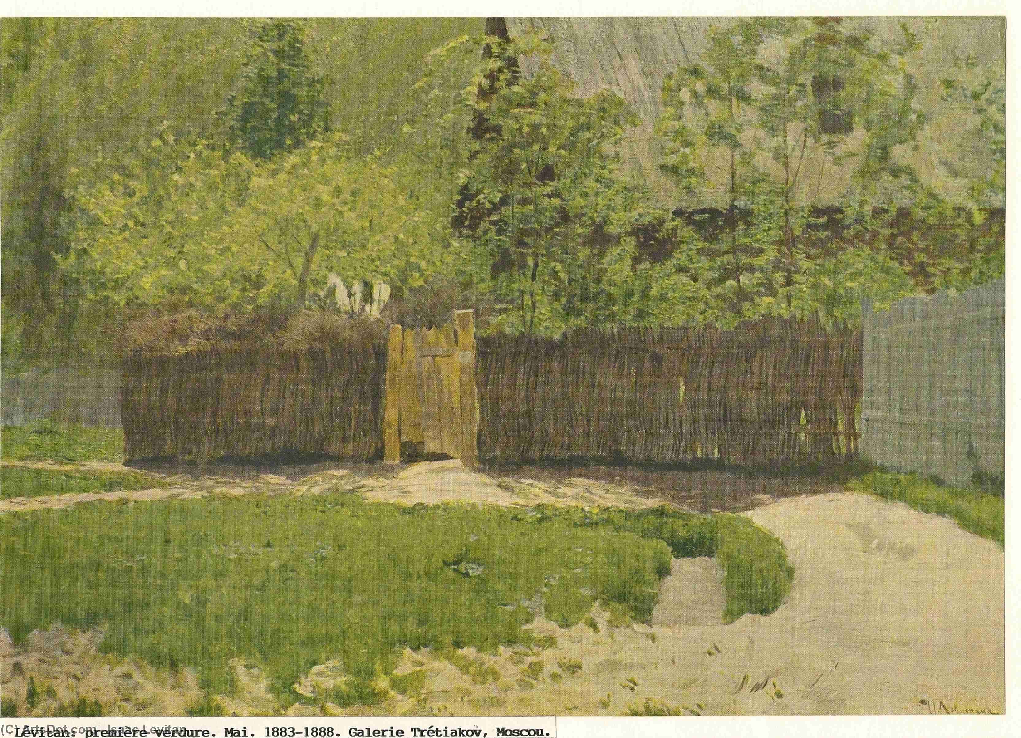 The First Green. May. — Isaak Ilyich Levitan
