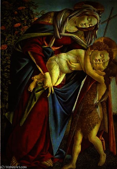 Madonna And Child And The Young St. John The Bapti — Sandro Botticelli