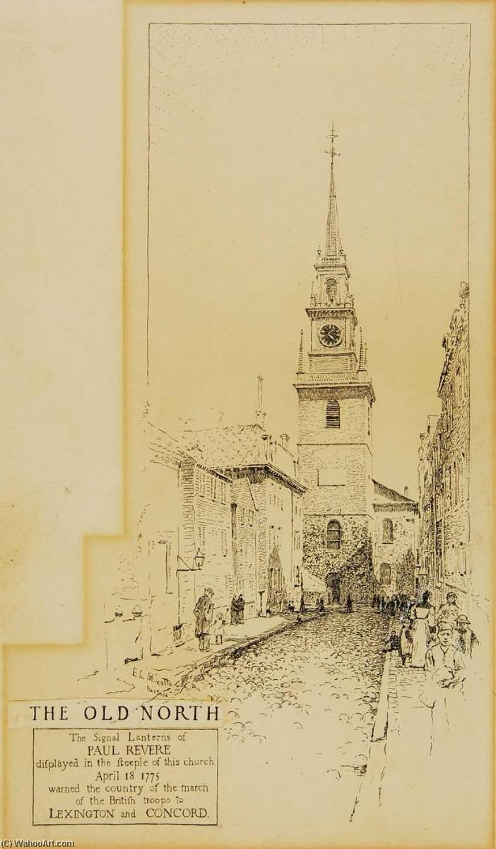 Boston North Church — Ernest Clifford Peixotto