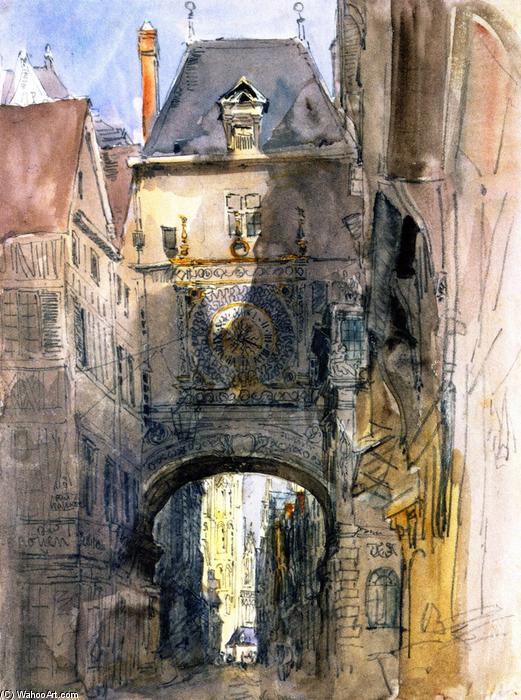 Tour D'horloge, Rouen — David Cox