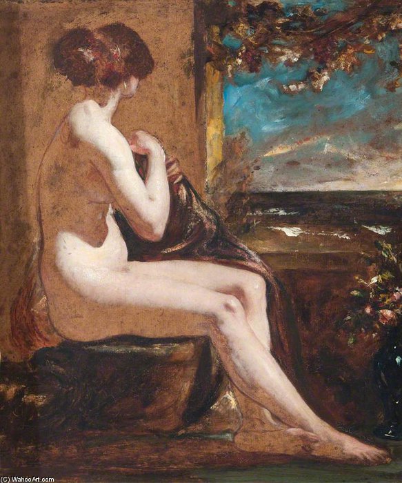 Hero Waiting For Leander — William Etty