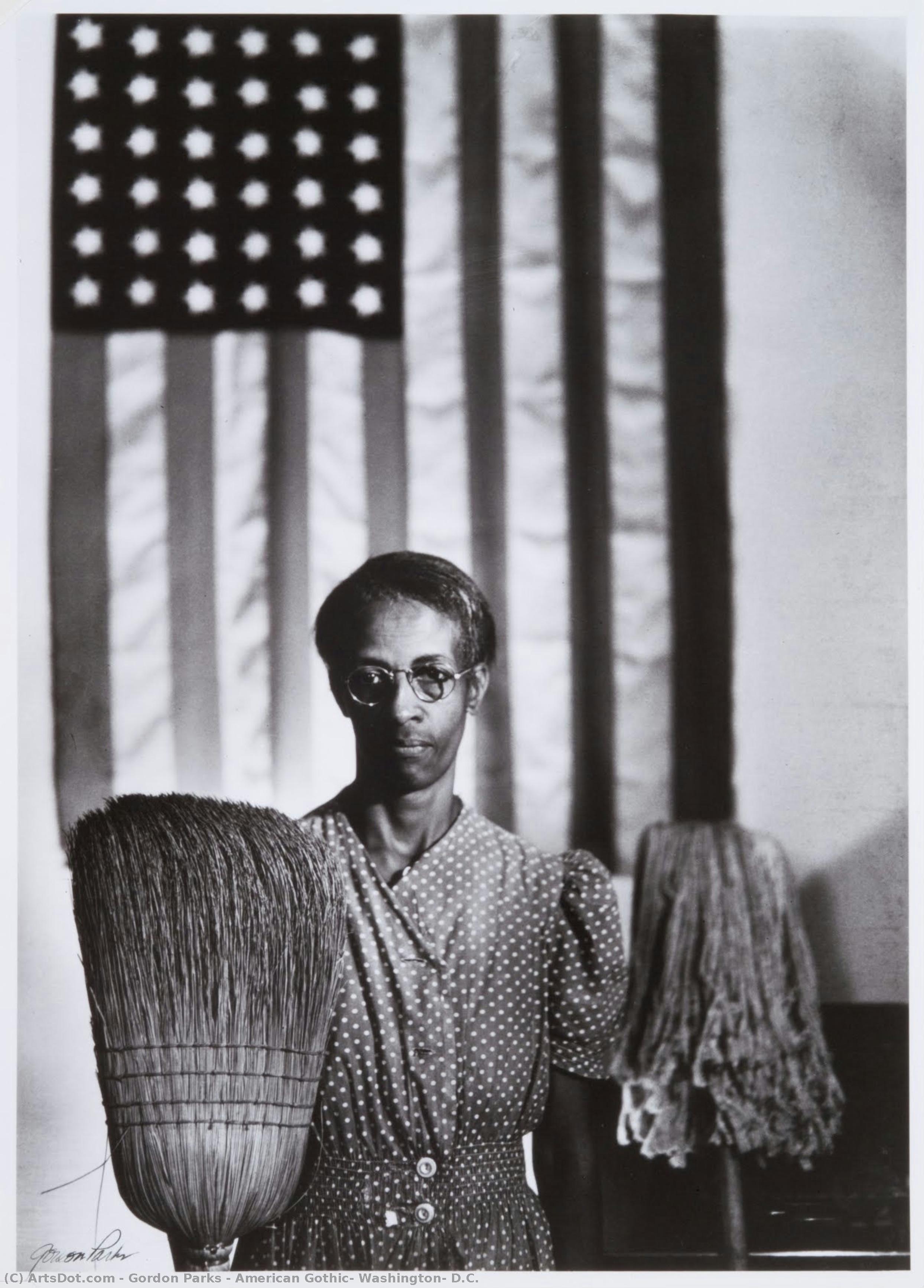American Gothic, Washington, D.c. — Gordon Parks