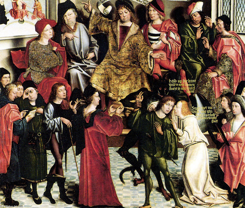 Baegert, Gerichtsbild — Derick Baegert
