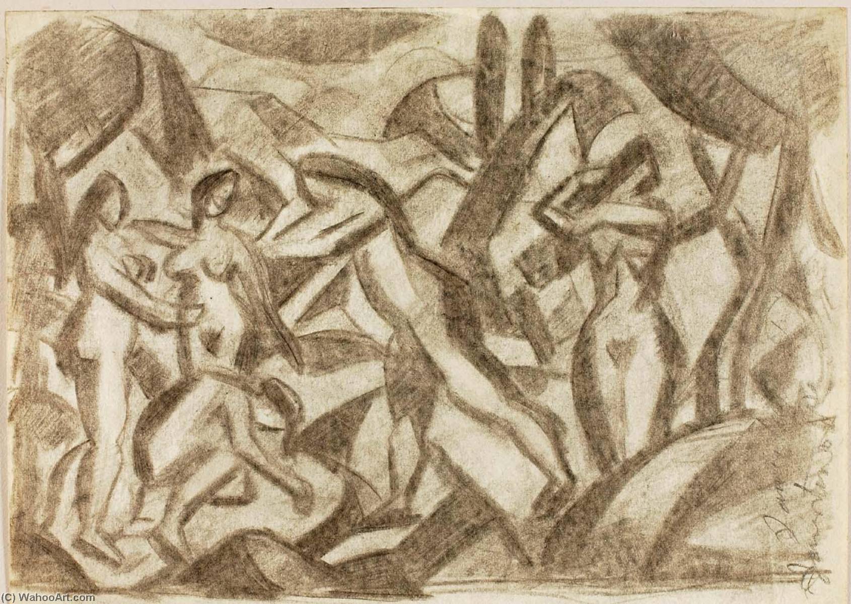Group Of Nudes — Carl Newman