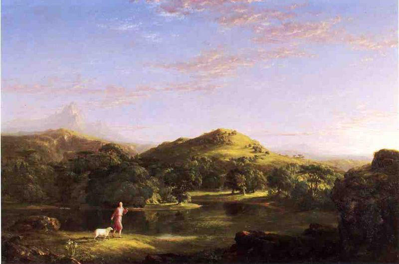 The Good Shepherd — Thomas Cole