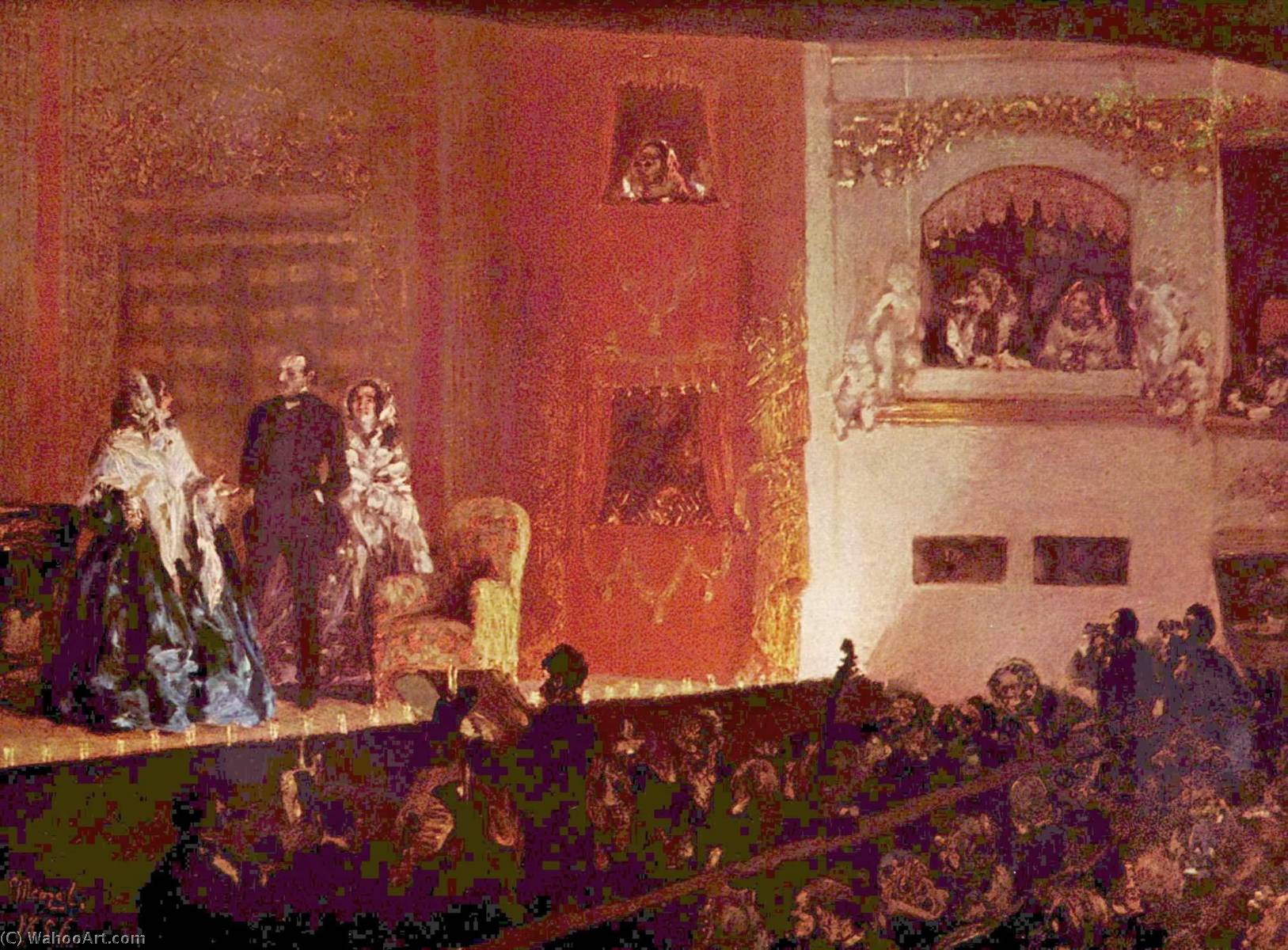 Deutsch Théâtre Du Gymnase (paris) — Adolph Von Menzel