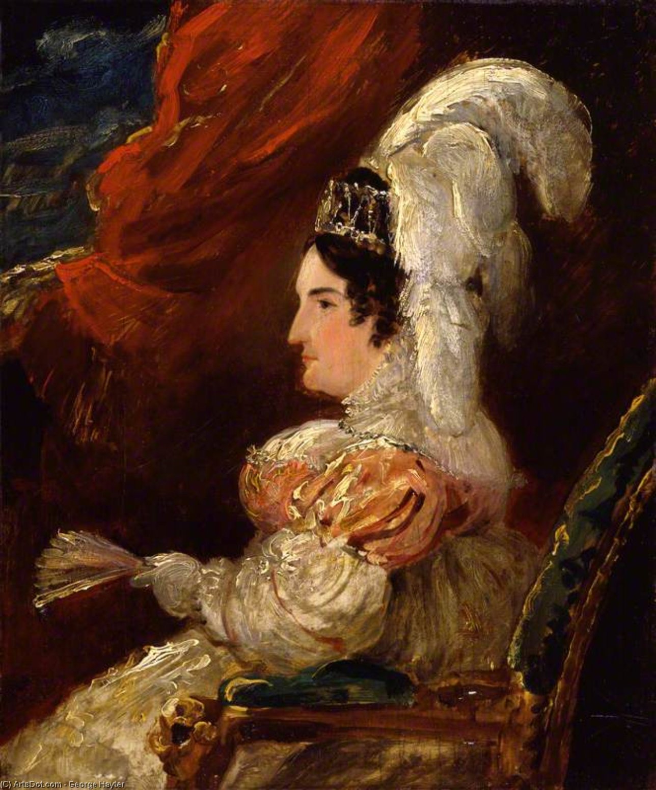 Caroline Amelia Elizabeth Of Brunswick — George Hayter