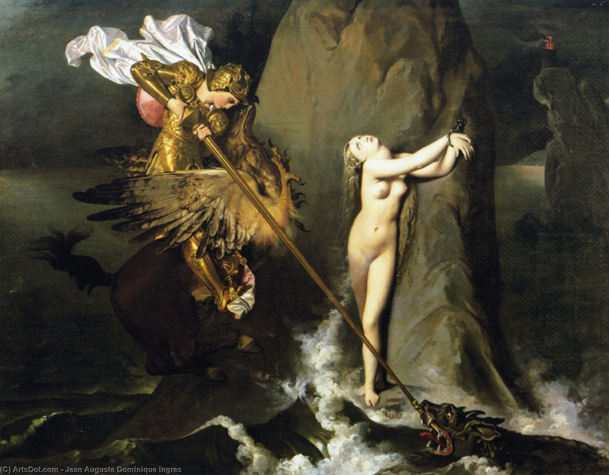 Roger Fress Angelica — Jean-auguste-dominique Ingres