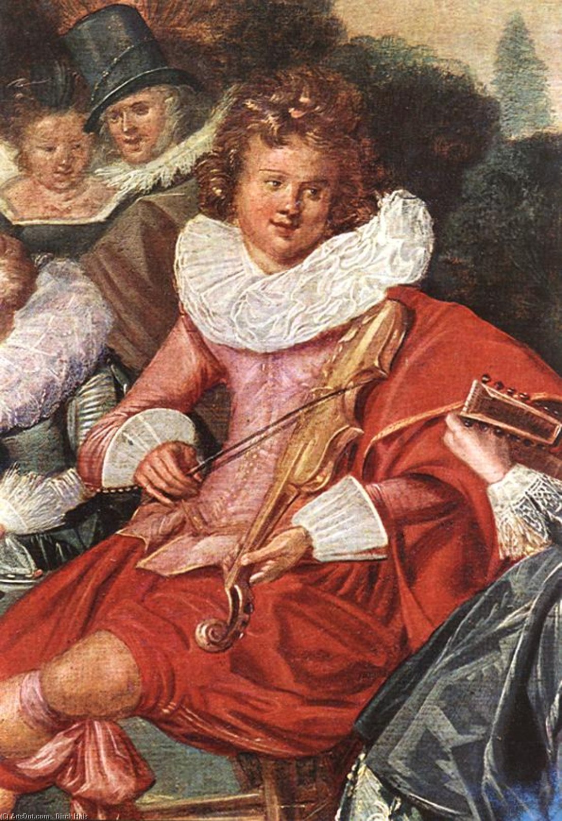 Ein Fröhliches Fest Im Freien — Dirck Hals