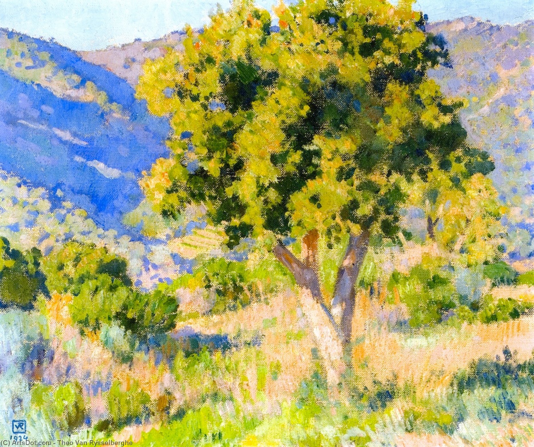 Le Fonds De Saint-clair — Theo Van Rysselberghe