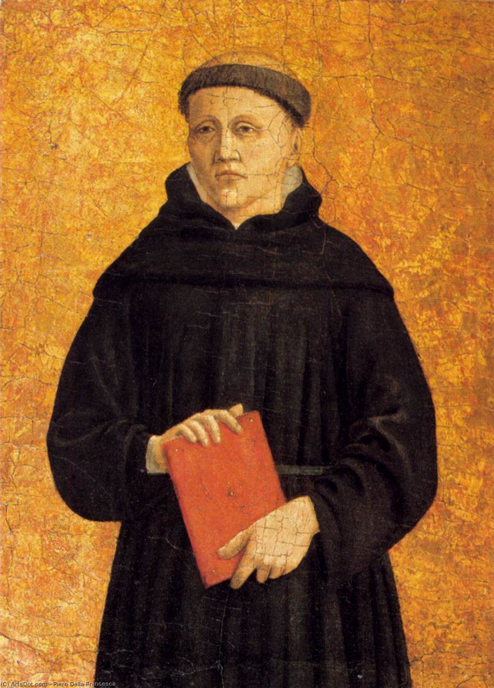 Polyptych Of St Augustine: Augustinian Saint — Piero Della Francesca