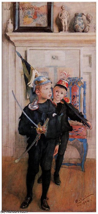 Ulf And Pontus — Carl Larsson