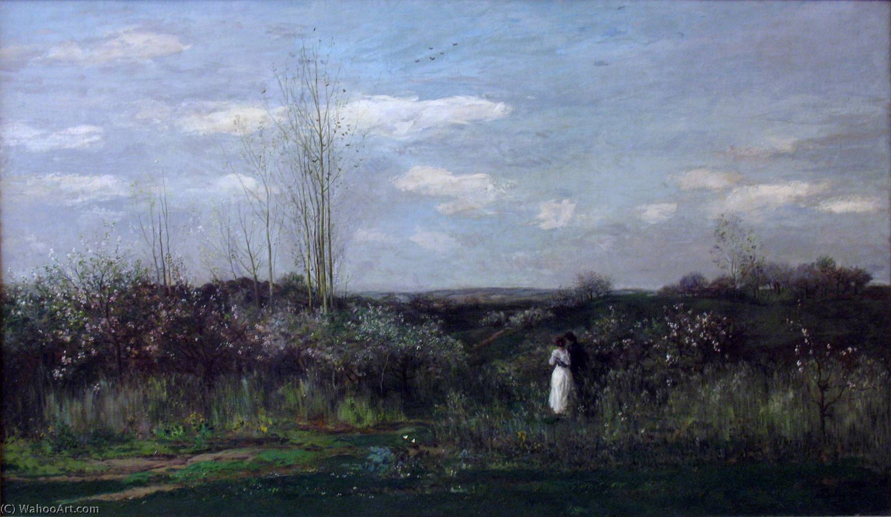Spring Landscape — Charles-françois Daubigny