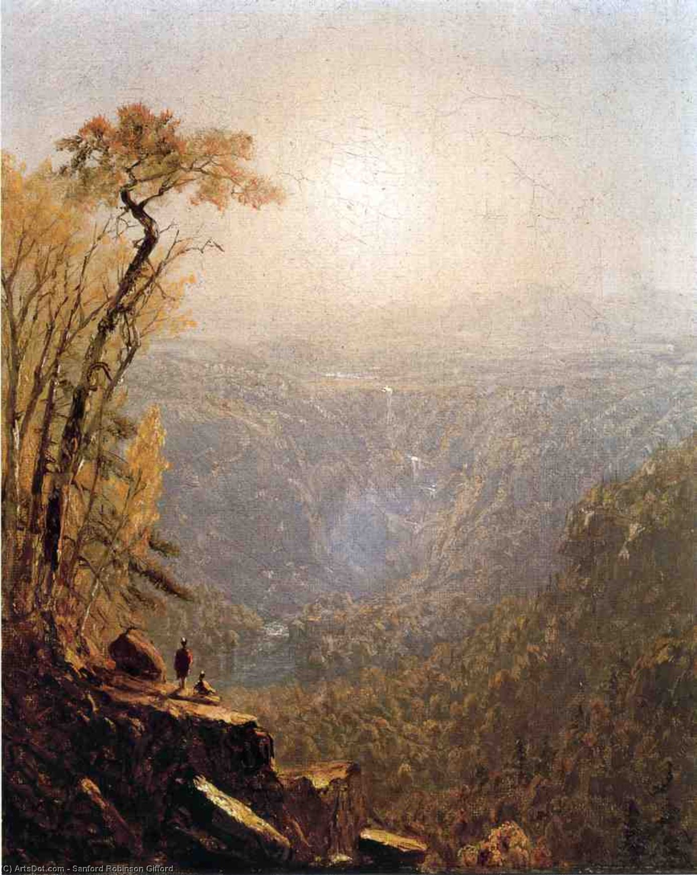 Kauterskill Clive, In The Catskills 1 — Sanford Robinson Gifford
