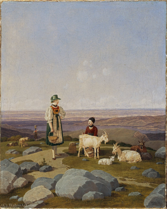 On The Gaisalm — Wilhelm Von Kobell