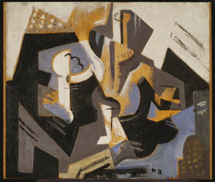 Cubist Still Life In Blue And Grey — María Blanchard