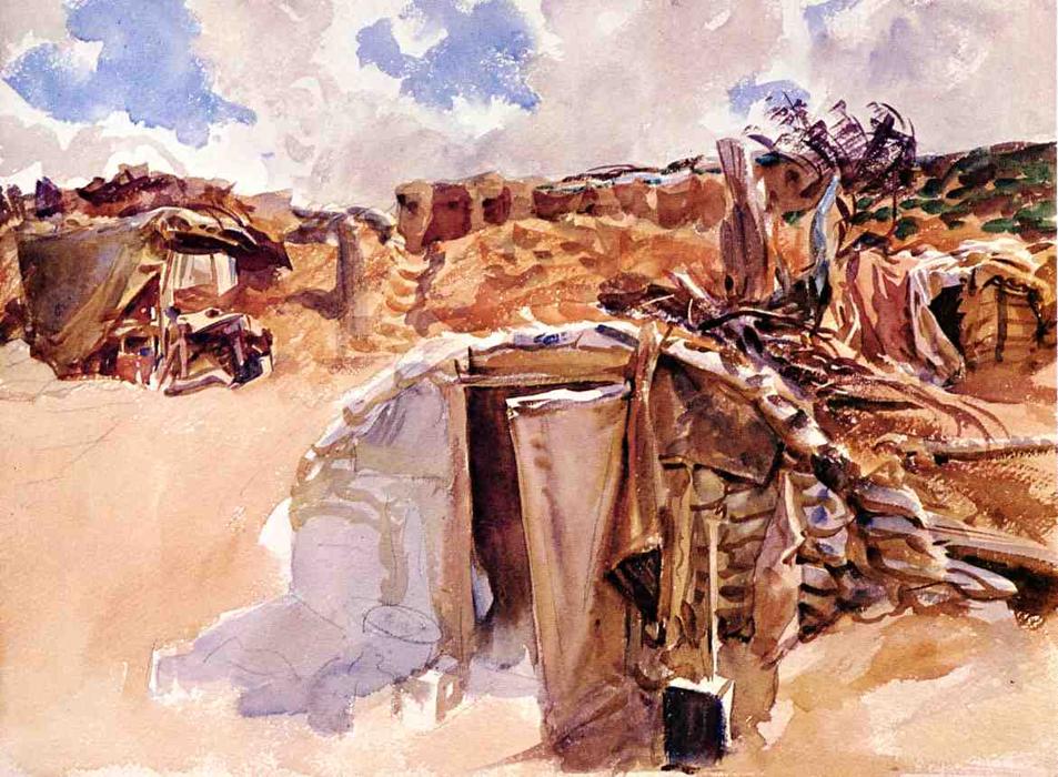 Dugout — John Singer Sargent