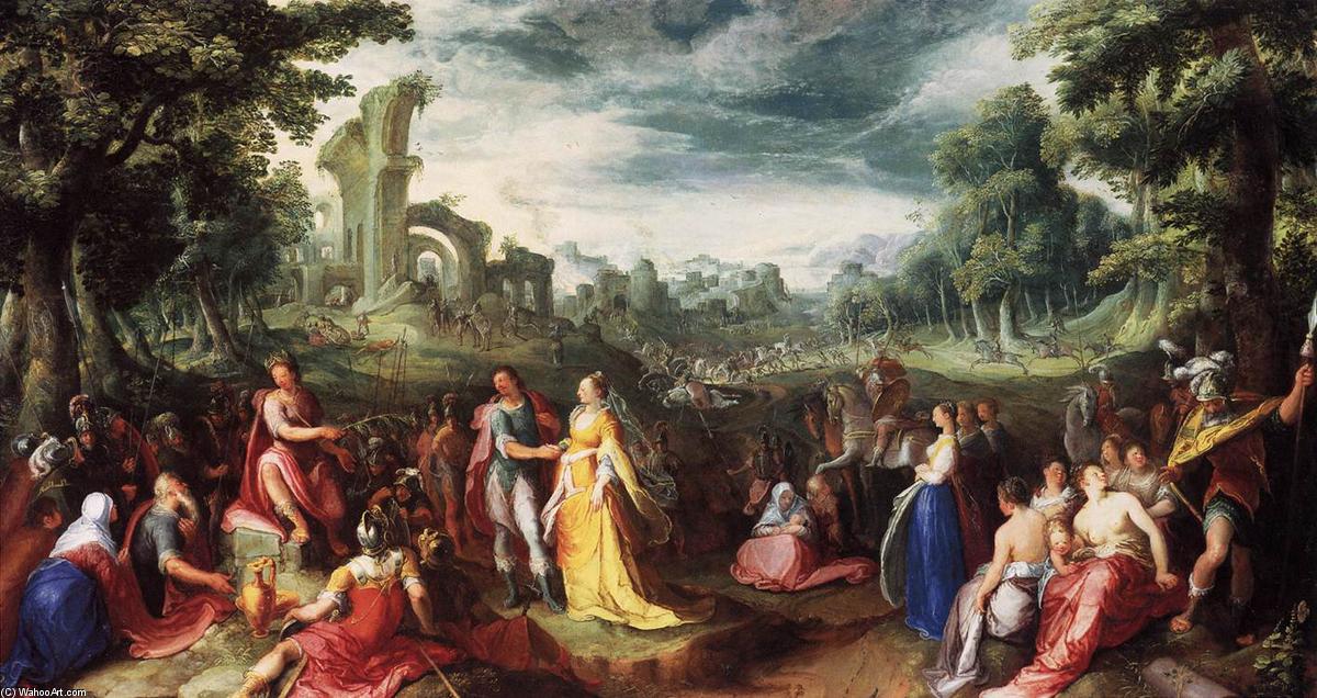 The Continence Of Scipio — Karel Van Mander