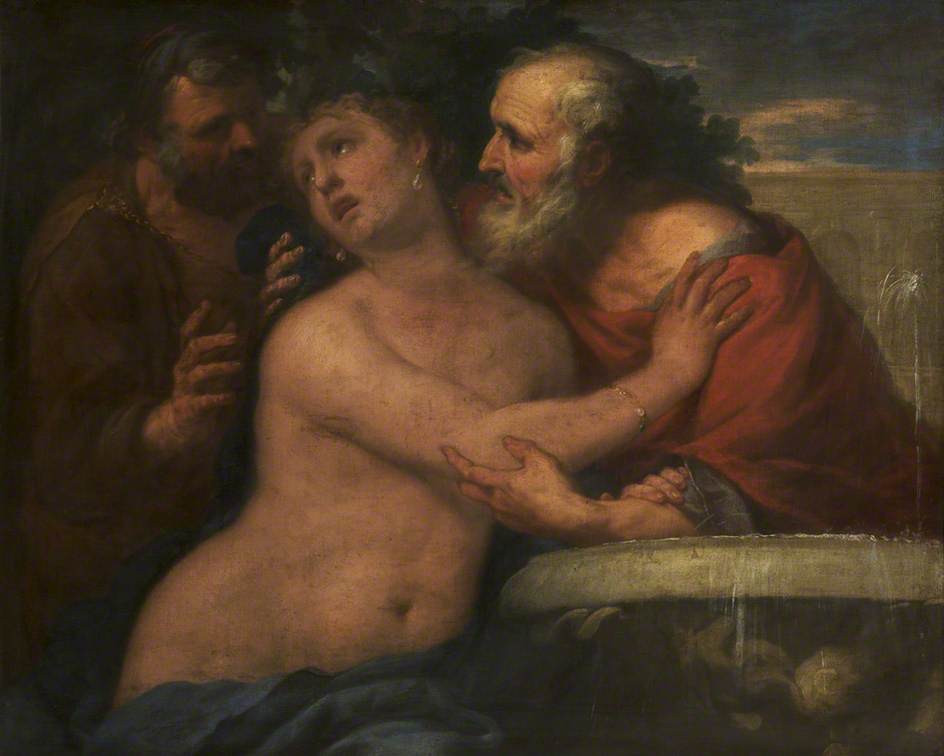 Susannah And The Elders — Luca Giordano