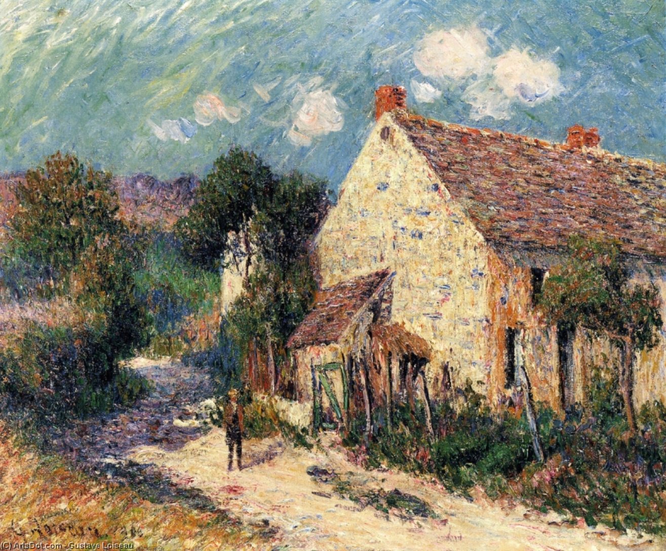 Landscape Of Seine Et Oise — Gustave Loiseau