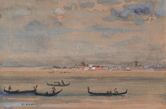 Gondolas — Arthur B. Davies