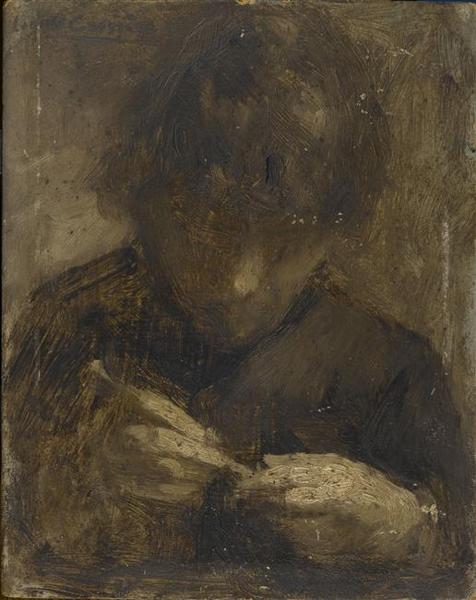 Tête D'artisan — Eugène Anatole Carrière